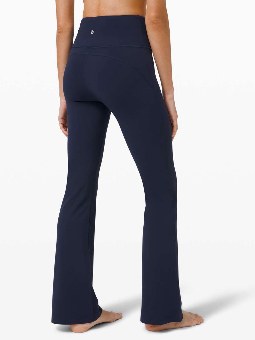 lululemon groove flare pants navy size 2